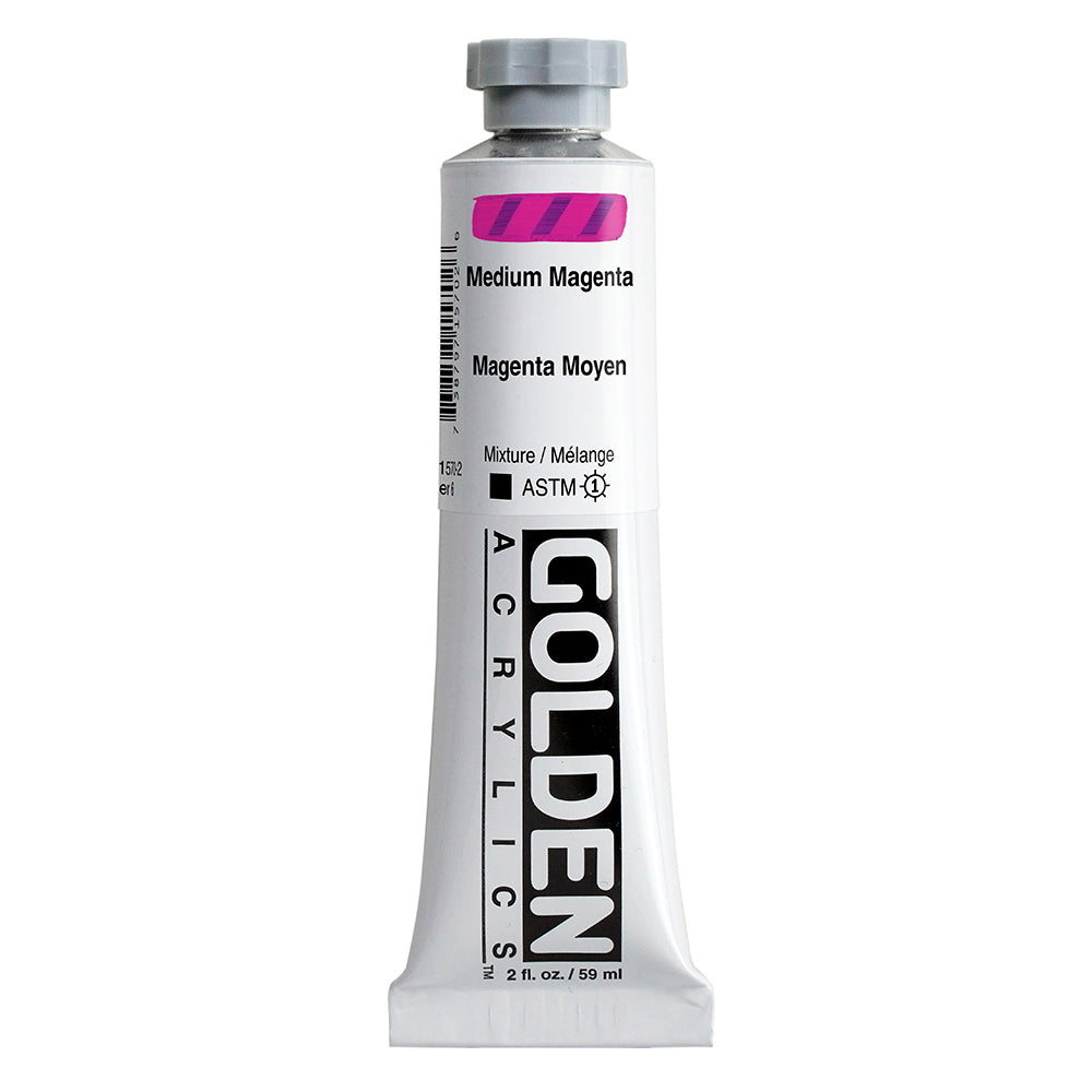 Golden Heavy Body Acrylic Paint Medium Magenta