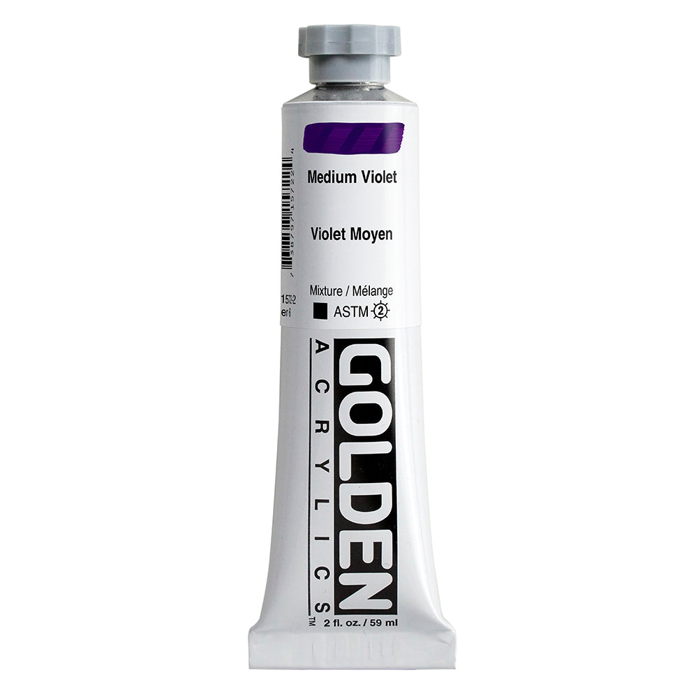 Golden Heavy Body Acrylic Paint Medium Violet