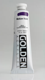 Golden Heavy Body Acrylic Paint Medium Violet 59ml