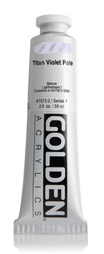 Golden Heavy Body Acrylic Paint Titan Violet Pale 59ml