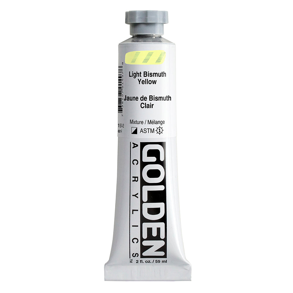 Golden Heavy Body Acrylic Paint Light Bismuth Yellow