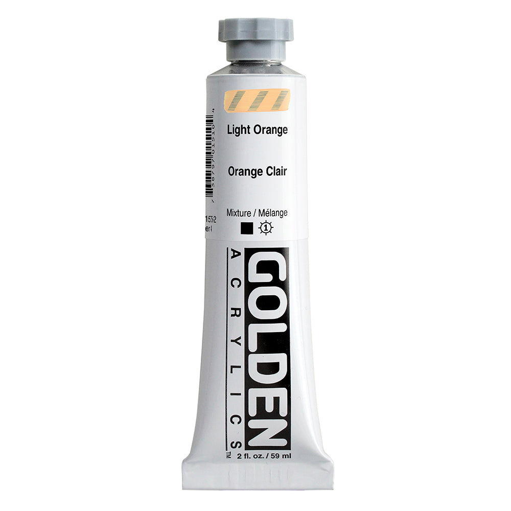Golden Heavy Body Acrylic Paint Light Orange