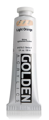 Golden Heavy Body Acrylic Paint Light Orange 59ml