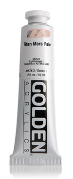 Golden Heavy Body Acrylic Paint Titan Mars Pale 59ml