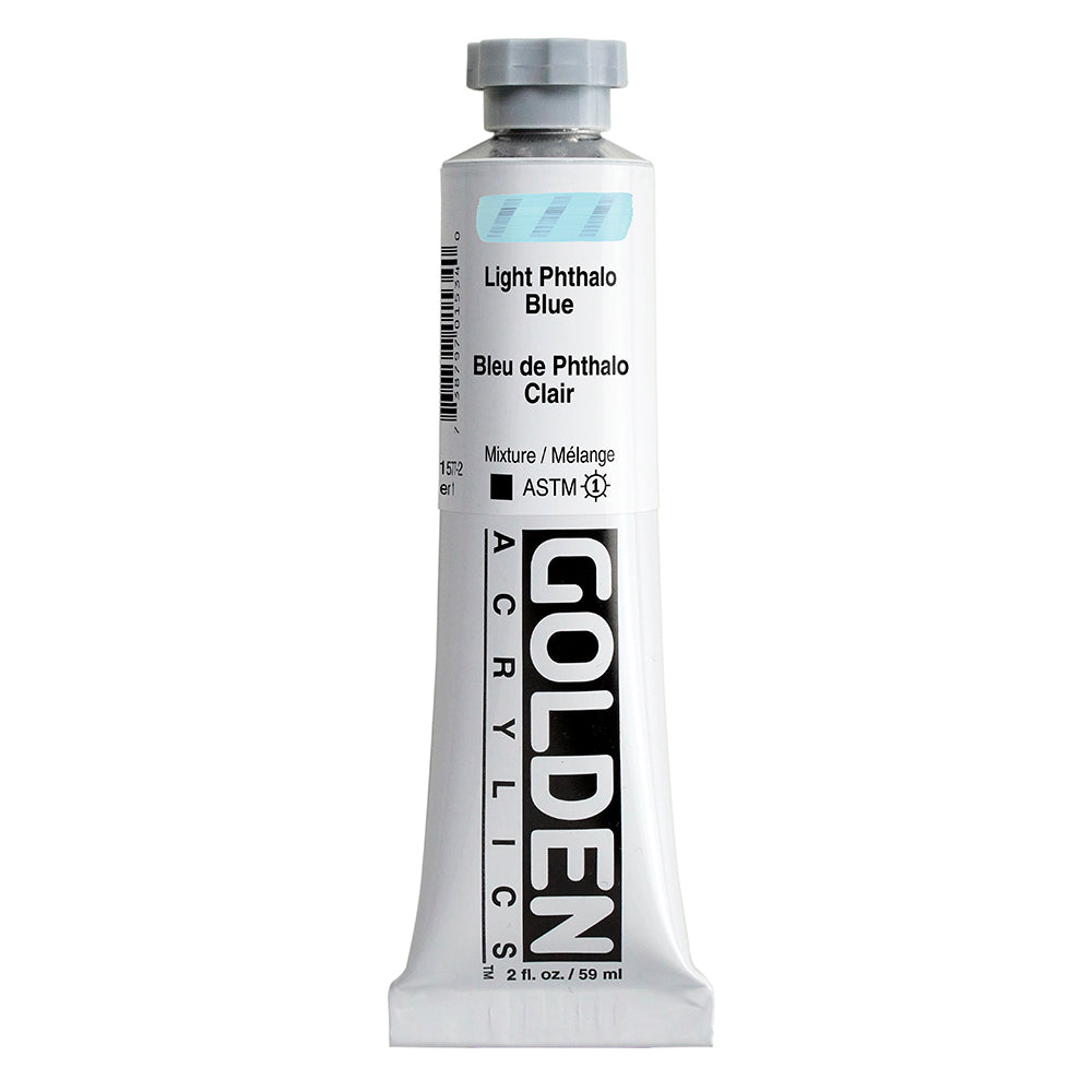Golden Heavy Body Acrylic Paint Light Phthalo Blue