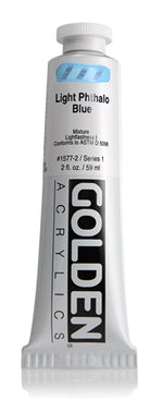 Golden Heavy Body Acrylic Paint Light Phthalo Blue 59ml