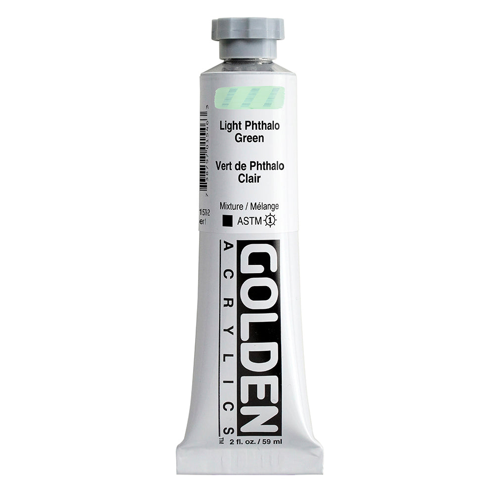 Golden Heavy Body Acrylic Paint Light Phthalo Green