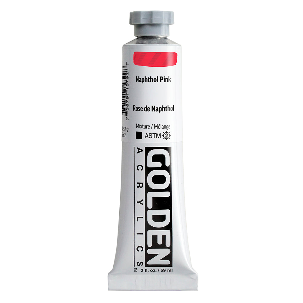 Golden Heavy Body Acrylic Paint Naphthol Pink