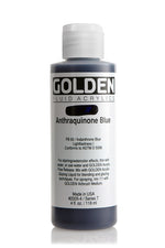 Golden Fluid Acrylic Paint Anthraquinone Blue 118ml