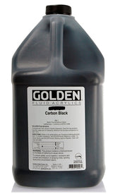 Golden Fluid Acrylic Paint Carbon Black 3.78L
