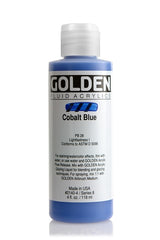 Golden Fluid Acrylic Paint Cobalt Blue 118ml