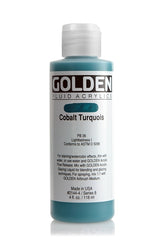 Golden Fluid Acrylic Paint Cobalt Turquoise 118ml