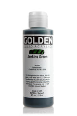 Golden Fluid Acrylic Paint Jenkins Green 118ml