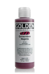 Golden Fluid Acrylic Paint Quinacridone Magenta 118ml