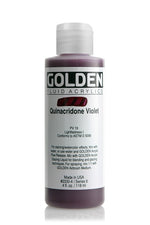 Golden Fluid Acrylic Paint Quinacridone Violet 118ml