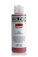 Golden Fluid Acrylic Paint Red Oxide 118ml