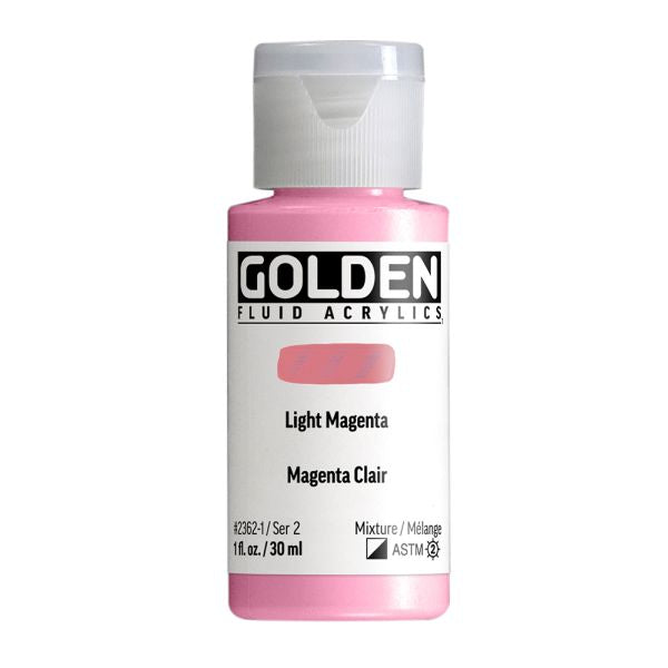 Golden Fluid Acrylic Paint Light Magenta