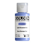 Golden Fluid Acrylic Paint Light Ultramarine Blue 30ml