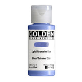 Golden Fluid Acrylic Paint Light Ultramarine Blue 30ml