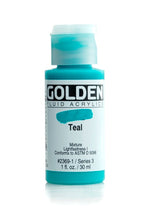 Golden Fluid Acrylic Paint Teal 30ml