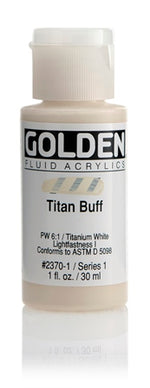 Golden Fluid Acrylic Paint Titan Buff 30ml