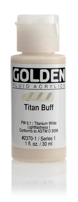Golden Fluid Acrylic Paint Titan Buff 30ml