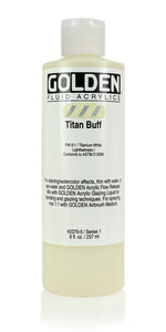 Golden Fluid Acrylic Paint Titan Buff 237ml