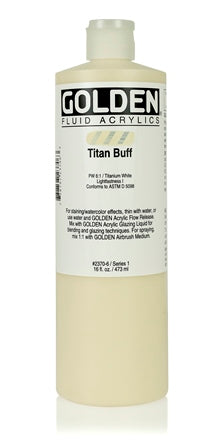 Golden Fluid Acrylic Paint Titan Buff 473ml