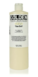 Golden Fluid Acrylic Paint Titan Buff 473ml