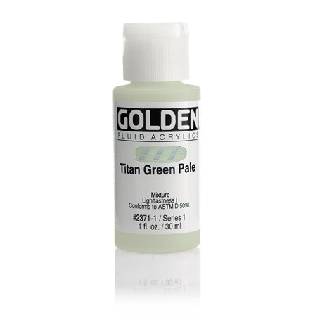 Golden Fluid Acrylic Paint Titan Green Pale