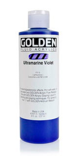 Golden Fluid Acrylic Paint Ultramarine Violet 237ml