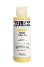 Golden Fluid Acrylic Paint Naples Yellow Hue 118ml