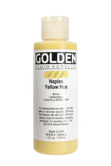 Golden Fluid Acrylic Paint Naples Yellow Hue 118ml