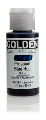 Golden Fluid Acrylic Paint Prussian Blue Hue 30ml