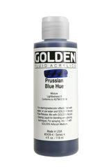 Golden Fluid Acrylic Paint Prussian Blue Hue 118ml