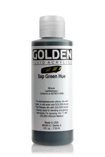 Golden Fluid Acrylic Paint Sap Green Hue 118ml