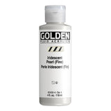 Golden Fluid Acrylic Paint Iridescent Pearl (Fine) 118ml