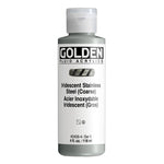 Golden Fluid Acrylic Paint Iridescent Stainless Steel (Coarse) 118ml
