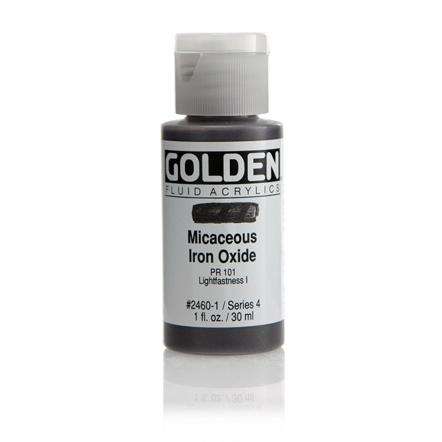Golden Fluid Acrylic Paint Micaceous Iron Oxide