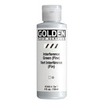 Golden Fluid Acrylic Paint Interference Green (Fine) 118ml
