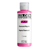 Golden Fluid Acrylic Paint Fluorescent Magenta 118ml