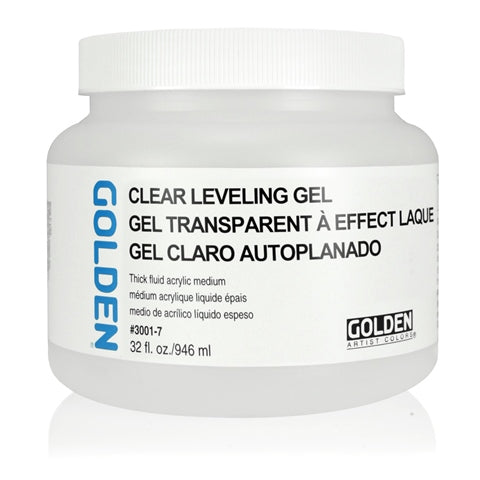 Golden Acrylic Medium Clear Leveling Gel 946ml