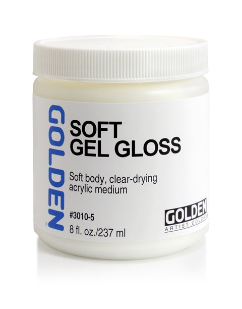 Golden Acrylic Medium Soft Gel Gloss 237ml
