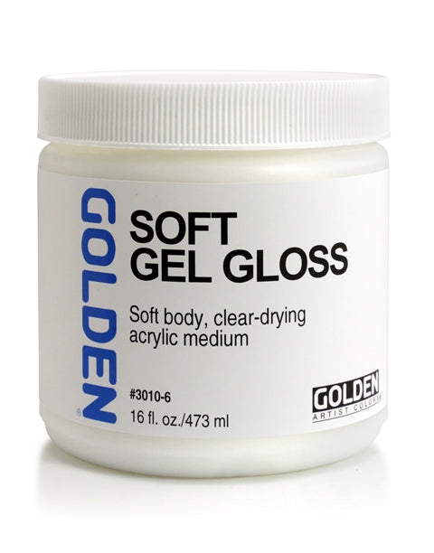 Golden Acrylic Medium Soft Gel Gloss 473ml