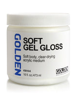 Golden Acrylic Medium Soft Gel Gloss 473ml