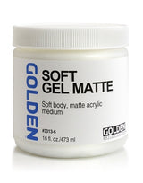 Golden Acrylic Medium Soft Gel Matte 473ml