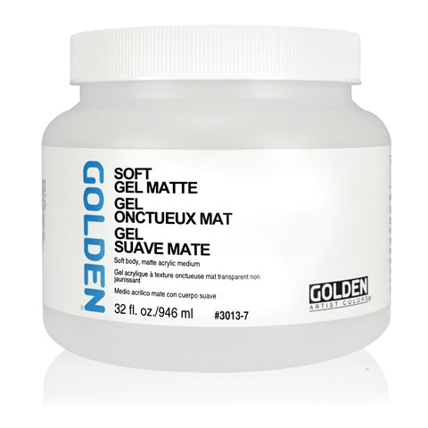 Golden Acrylic Medium Soft Gel Matte 946ml