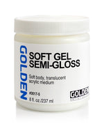 Golden Acrylic Medium Soft Gel Semi-Gloss 237ml