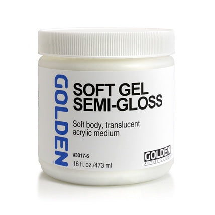 Golden Acrylic Medium Soft Gel Semi-Gloss