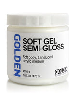 Golden Acrylic Medium Soft Gel Semi-Gloss 473ml